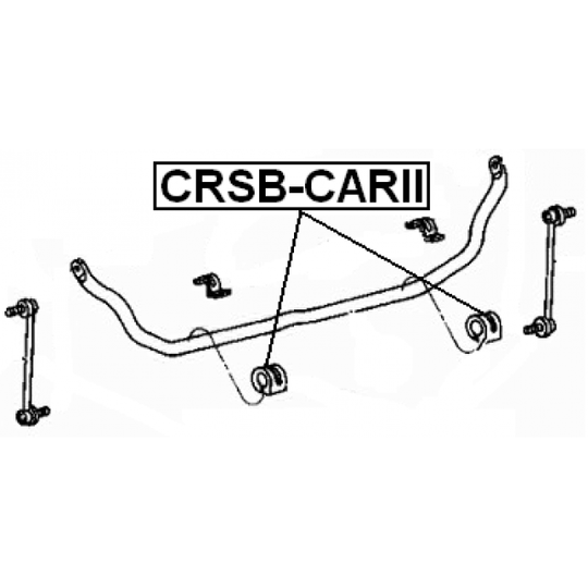 CRSB-CARII - Stabiliser Mounting 