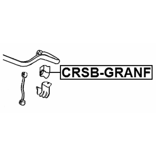 CRSB-GRANF - Stabiliser Mounting 