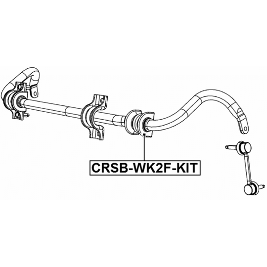 CRSB-WK2F-KIT - Stabiliser Mounting 