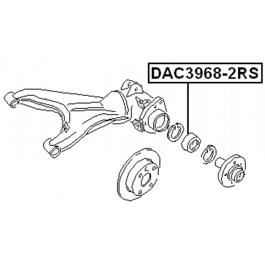 DAC3968-2RS - Rattarumm 