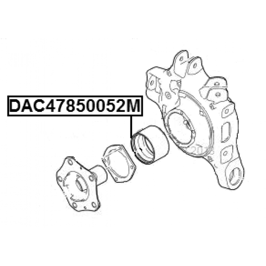 DAC47850052M - Wheel Bearing 