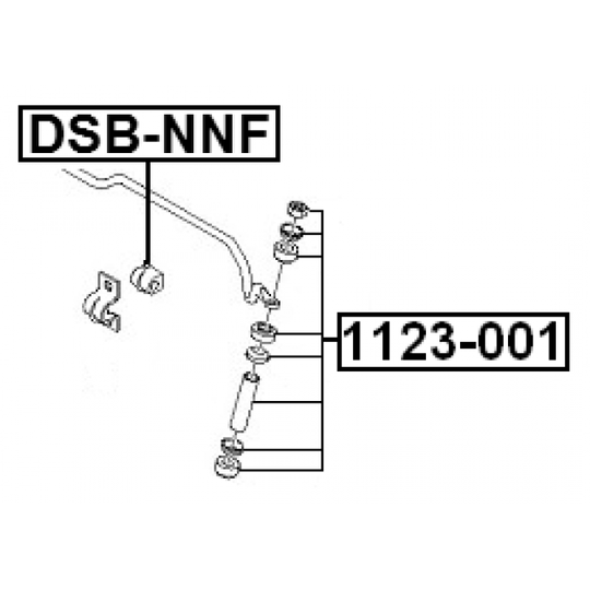 DSB-NNF - Stabiliser Mounting 