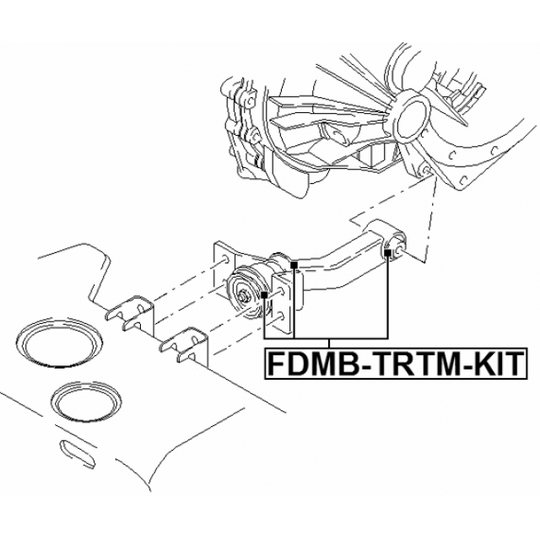 FDMB-TRTM-KIT - Moottorin tuki 