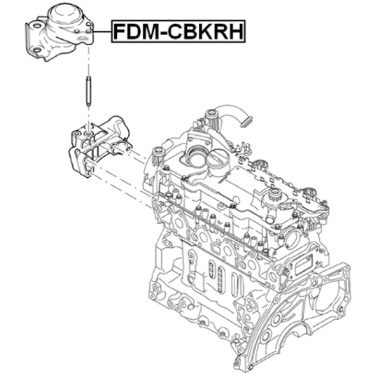 FDM-CBKRH - Engine Mounting 