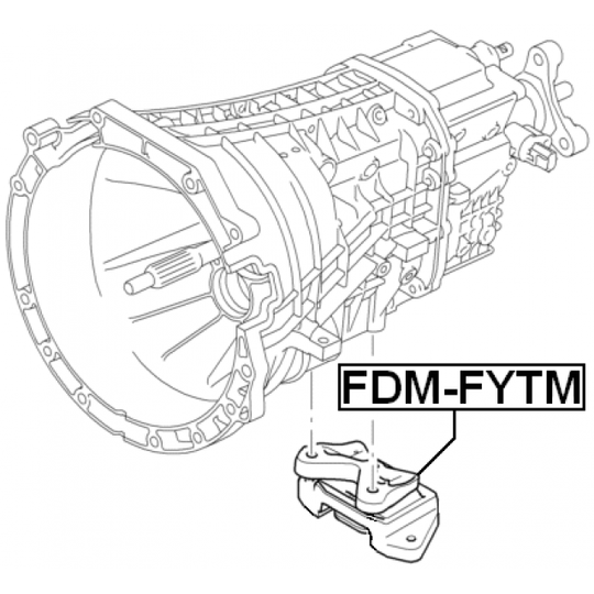 FDM-FYTM - Vaihteiston ripustus 