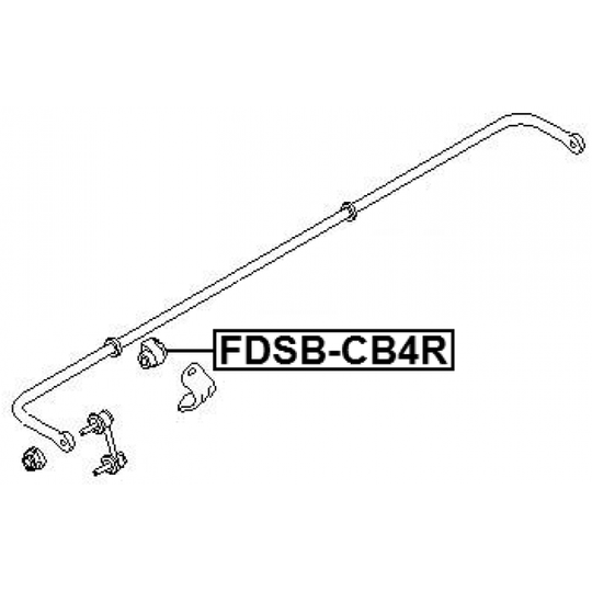 FDSB-CB4R - Laakerin holkki, vakaaja 