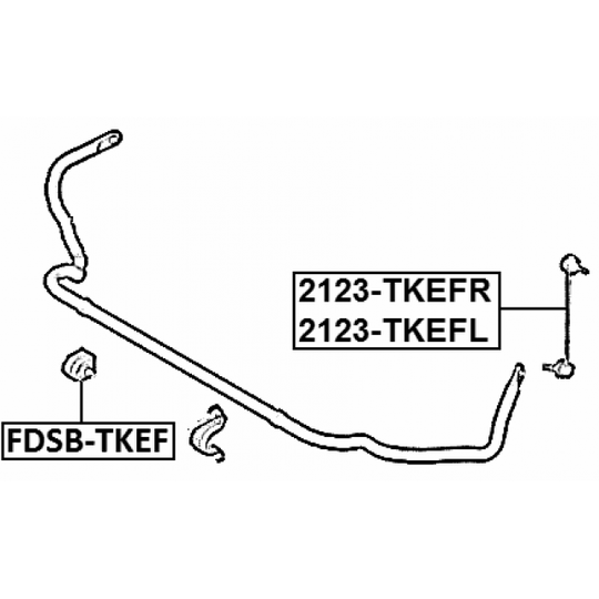 FDSB-TKEF - Stabiliser Mounting 