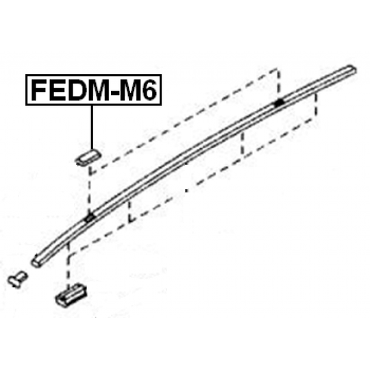 FEDM-M6 - Sealing/Protective Cap 