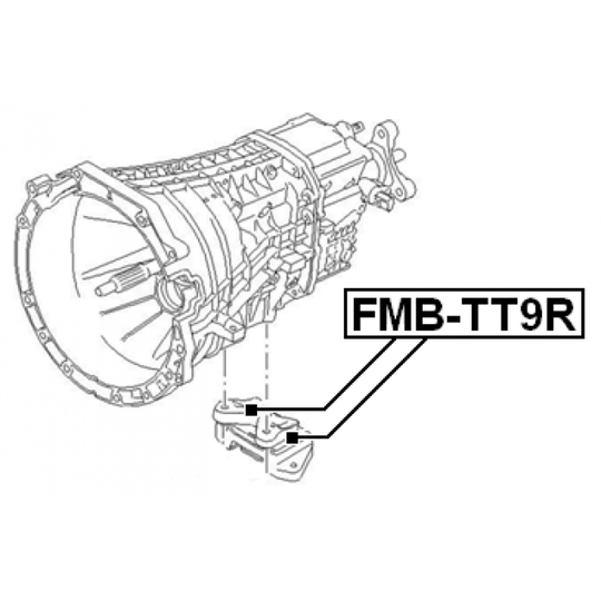 FMB-TT9R - Motormontering 