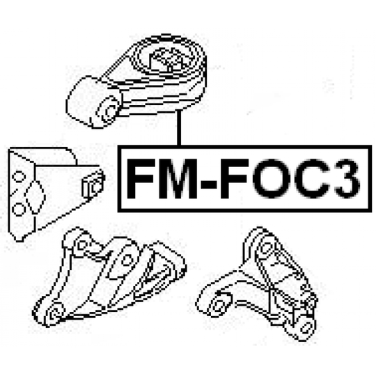 FM-FOC3 - Motormontering 