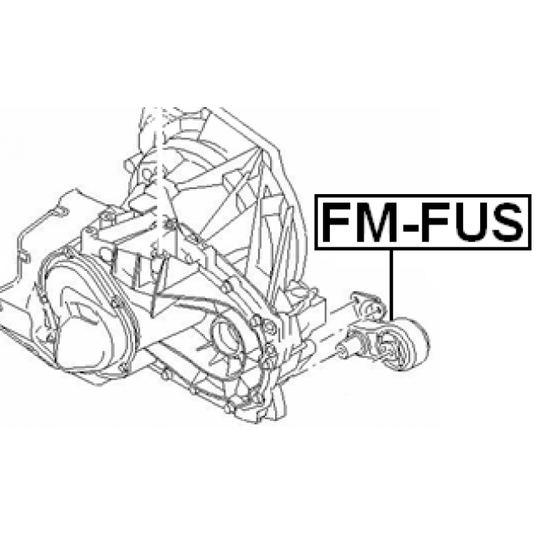 FM-FUS - Mounting, manual transmission 