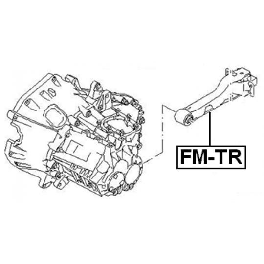 FM-TR - Mounting, manual transmission 