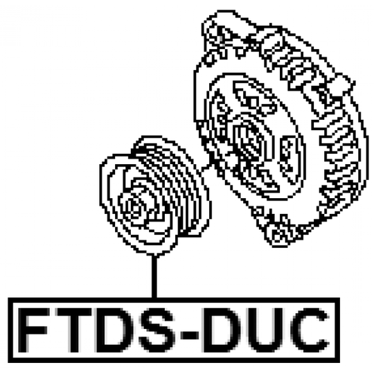 FTDS-DUC - Pulley, alternator 