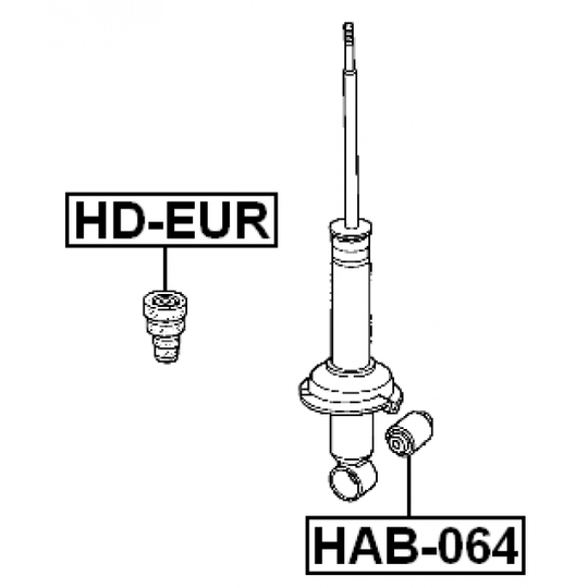 HAB-064 - Puks, amort 