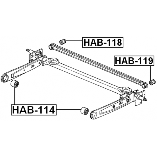 HAB-114 - Kinnitus, sillatala 