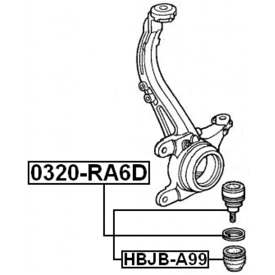 HBJB-A99 - Repair Kit, ball joint 