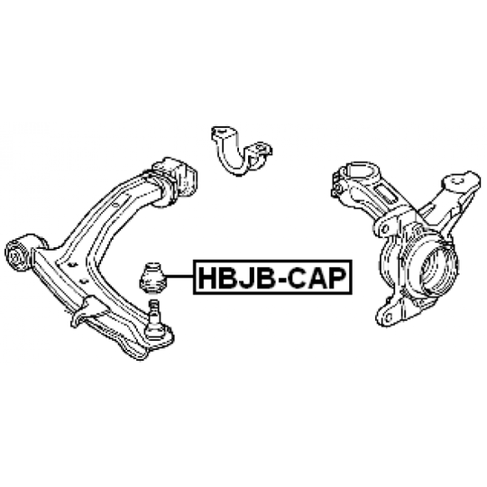 HBJB-CAP - Repair Kit, ball joint 