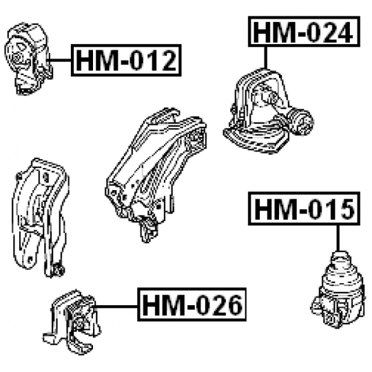 HM-026 - Engine Mounting 