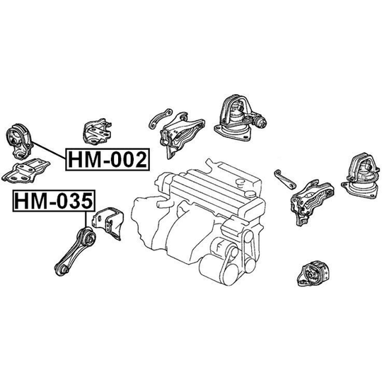 HM-035 - Engine Mounting 