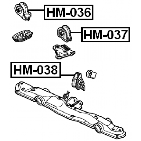 HM-038 - Engine Mounting 