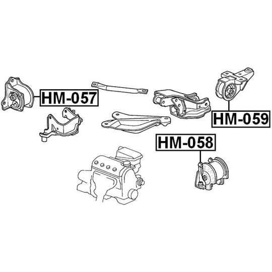 HM-059 - Engine Mounting 