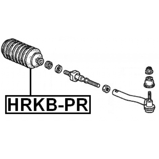 HRKB-PR - Bellow, steering 