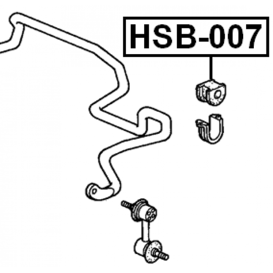 HSB-007 - Kinnitus, stabilisaator 