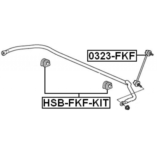 HSB-FKF-KIT - Stabiliser Mounting 