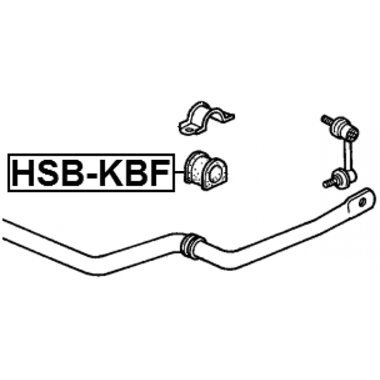 HSB-KBF - Stabiliser Mounting 