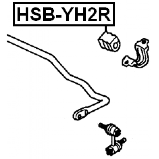 HSB-YH2R - Stabiliser Mounting 