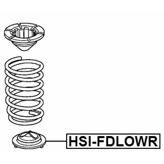 HSI-FDLOWR - Fjäderbricka 