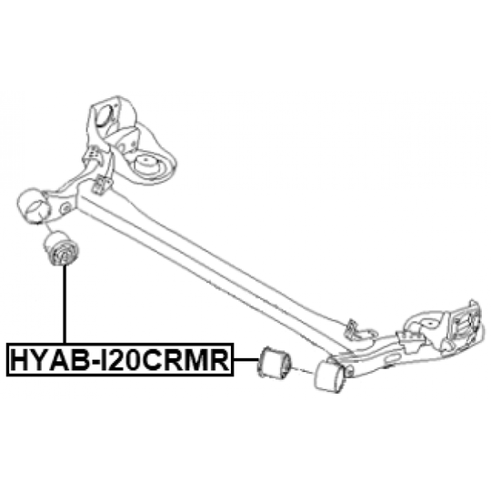 HYAB-I20CRMR - Akselinripustus 