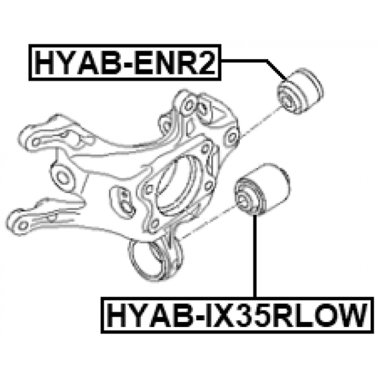 HYAB-IX35RLOW - Laagripuks, õõtshoob 