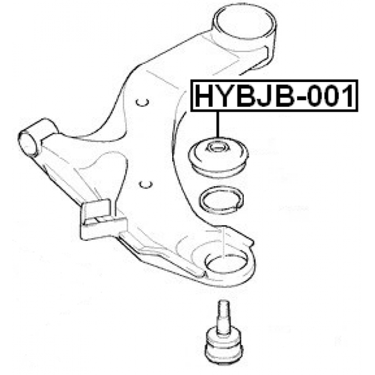 HYBJB-001 - Reparationssats, bär-/styrled 