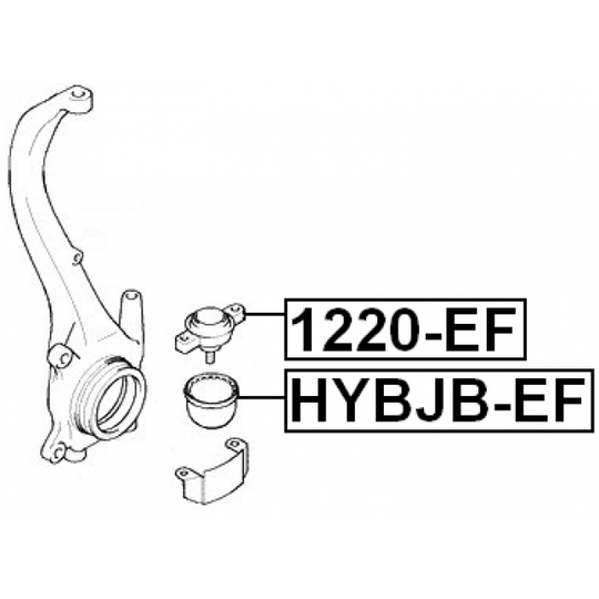 HYBJB-EF - Repair Kit, ball joint 