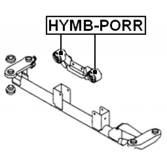 HYMB-PORR - Moottorin tuki 