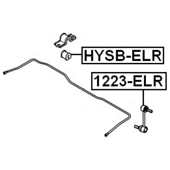 HYSB-ELR - Kinnitus, stabilisaator 