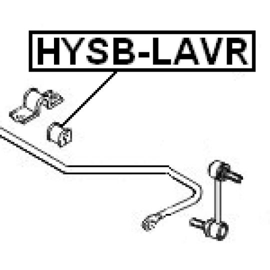 HYSB-LAVR - Stabiliser Mounting 