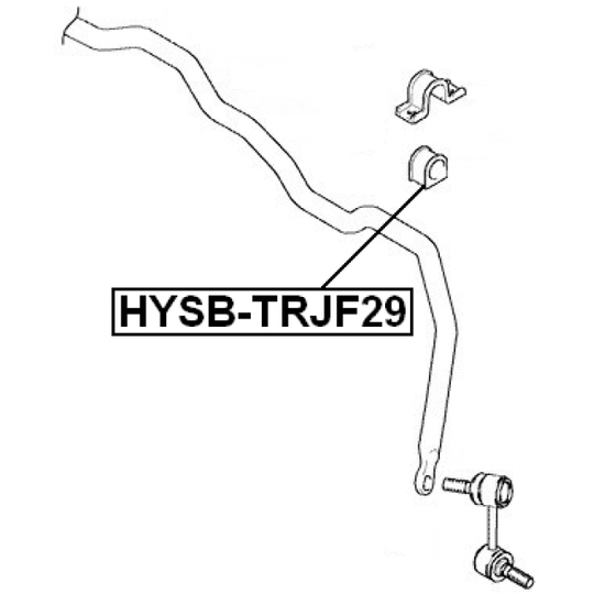 HYSB-TRJF29 - Stabiliser Mounting 