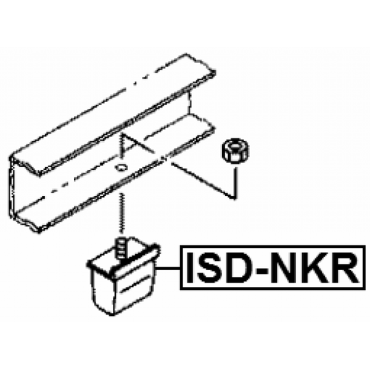 ISD-NKR - Lehtijousen rajoitin, lisäjousi 