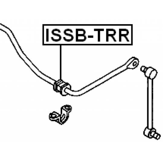 ISSB-TRR - Bussning, krängningshämmare 