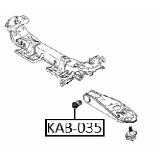 KAB-035 - Länkarmsbussning 