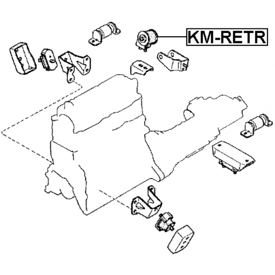 KM-RETR - Motormontering 