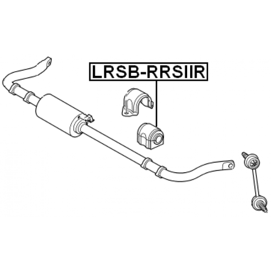 LRSB-RRSIIR - Kinnitus, stabilisaator 