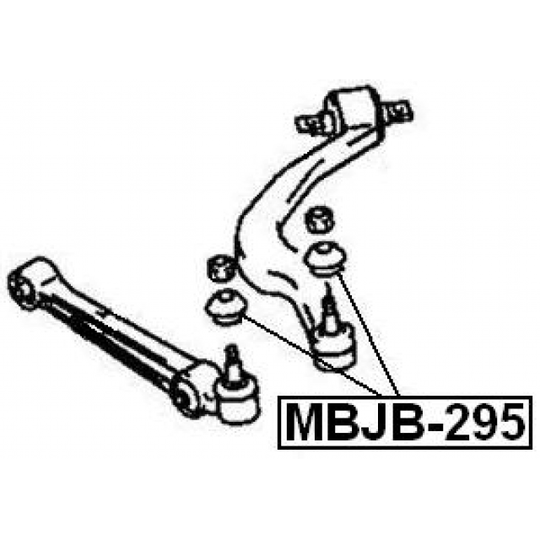 MBJB-295 - Reparationssats, bär-/styrled 