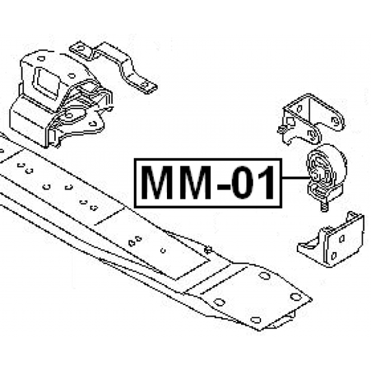 MM-01 - Kinnitus, jaotuskast 