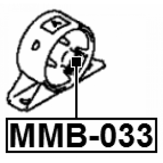 MMB-033 - Paigutus, Mootor 