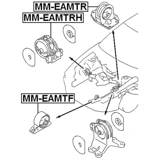 MM-EAMTRH - Moottorin tuki 