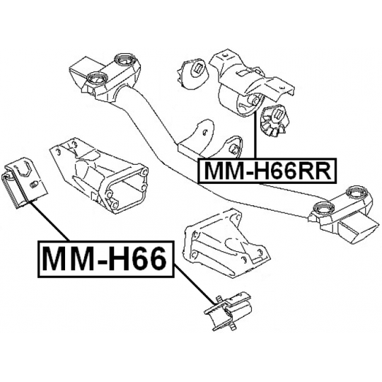 MM-H66 - Engine Mounting 