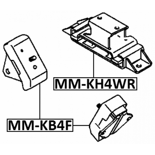 MM-KH4WR - Montering, växel, automatisk 